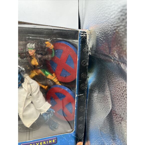 Marvel Legends X-Men Magneto Gambit Beast Wolverine Rogue 5pk 2003 DAMAGED BOX - Picture 7 of 13